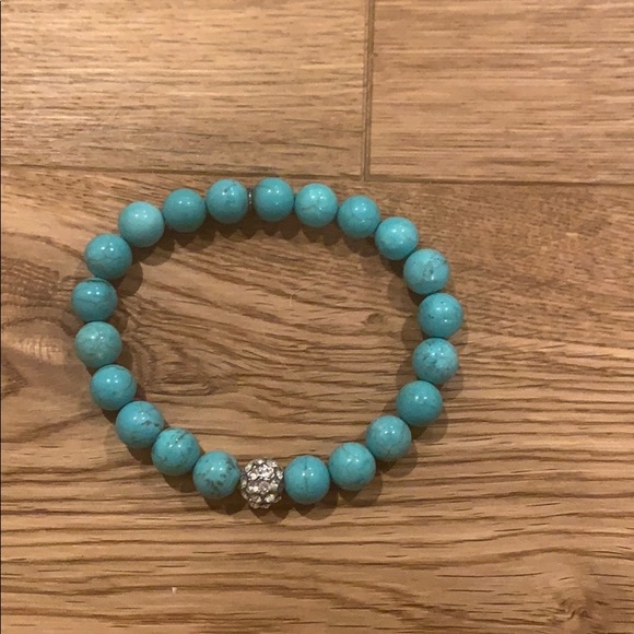Turquoise Beaded Bracelet - Picture 1 of 2